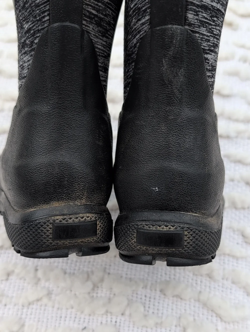 Muck Boot Company Black Gray Kids Toddler 7 Waterproof Boots Hunting Outdoor